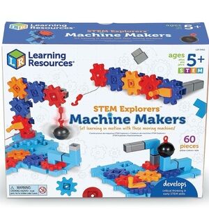 NWT STEM Explorers Machine Makers 60 piece Set. Develops critical thinking